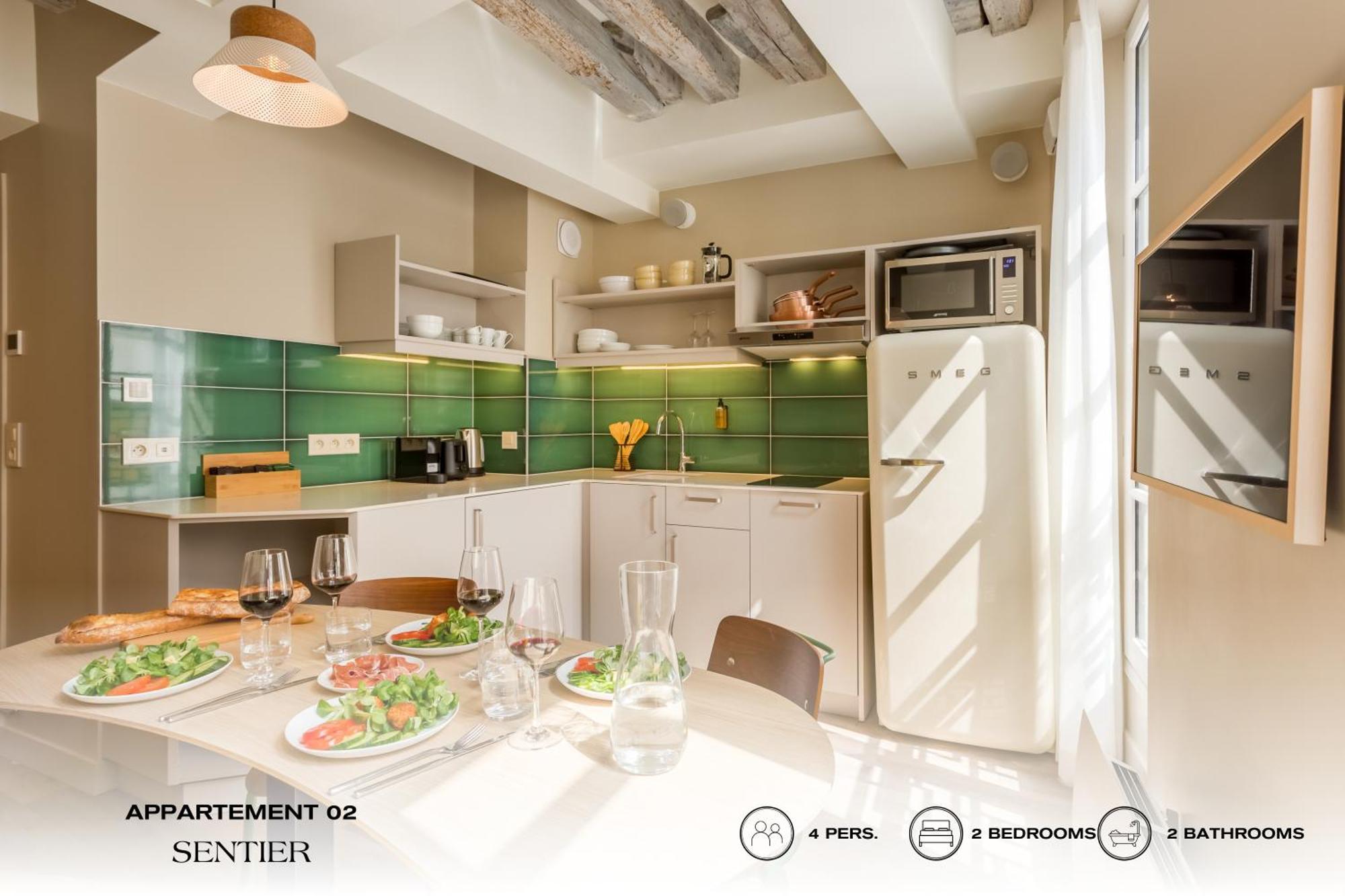 Apartament Beauquartier - Sentier Paryż Zewnętrze zdjęcie