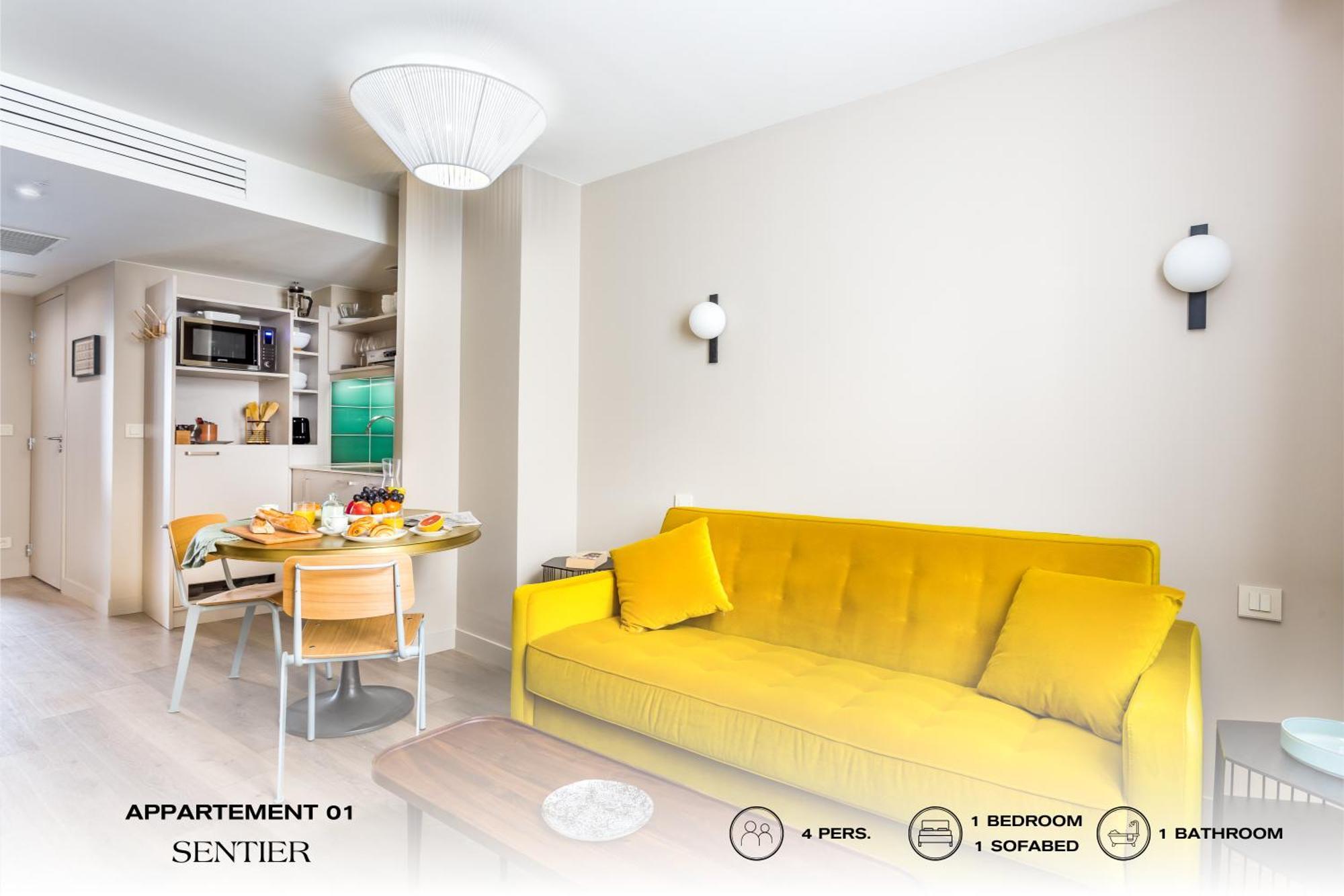 Apartament Beauquartier - Sentier Paryż Zewnętrze zdjęcie